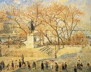 Camille Pissarro The statue of the morning sun Spain oil painting artist